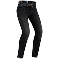 PMJ Cafe Racer Stretch Slim Fit Denim Jeans - Black