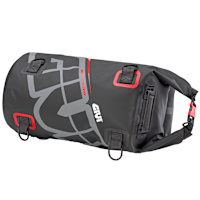 Givi EA114GR 30L Waterproof Cylinder bag - Grey / Red