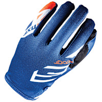Five MXF4 Gloves - Scrub Navy / Fluo Orange