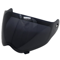 Dexter Electron 2 Dark Smoke Race Visor - Not Road Legal