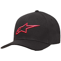 Alpinestars Ageless Curve Hat - Black / Red