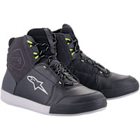 Alpinestars Chrome Waterproof Shoes - Black / Dark Grey / Fluo Yellow