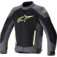 Alpinestars T-SP X Superair Textile Jacket - Tar Grey / Black / Fluo Yellow