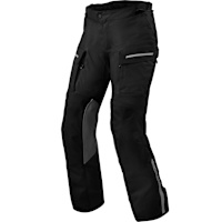 Rev'it Offtrack 2 H2O Textile Trousers - Black / Black