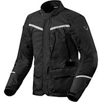 Rev'it Voltiac 3 H2O Textile Jacket - Black / Silver