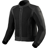 Rev'it Ignition 4 H2O Leather Jacket - Black