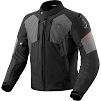 Rev'it Catalyst H2O Textile Jacket - Black / Grey