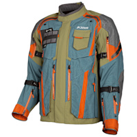 Klim Badlands Pro A3 Gore-Tex Textile Jacket - Petrol / Potter's Clay
