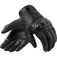 Rev'it Monster 3 Leather Gloves - Black
