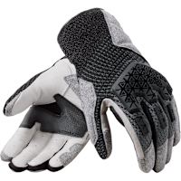 Rev'it Offtrack 2 Leather Gloves - Black / Silver