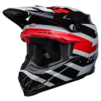 Bell Moto-9S Flex - Banshee Gloss Black / Red