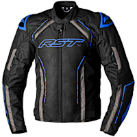RST S1 CE Textile Jacket - Black / Grey / Blue