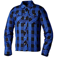RST Lumberjack Aramid Lined CE Shirt - Blue Check