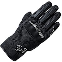 RST S1 Mesh CE Gloves - Black / Black / White