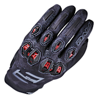 Five Stunt Evo2 Gloves - Camo Black / Red