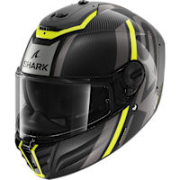Shark Spartan RS Carbon - Shawn Carbon / Yellow / Anthracite