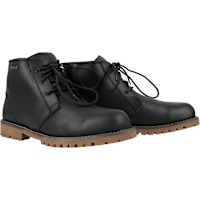Oxford Chukka Leather Boots - Black