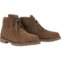 Oxford Desert Suede Leather Boots - Brown