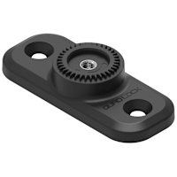 Quad Lock 360 - Flat Rectangle Base Two Hole