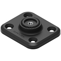 Quad Lock 360 - Flat Rectangle Base Four Hole