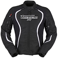 Furygan Ladies Odessa Textile Jacket - Black / White