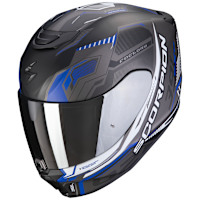 Scorpion Exo-391 - Haut Black / Silver / Blue