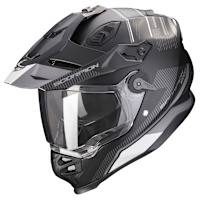 Scorpion ADF-9000 Air - Desert Matt Black / Silver