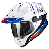 Scorpion ADF-9000 Air - Desert White / Blue / Red