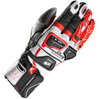 Furygan Styg20 X Kevlar&reg; Leather Gloves - Black / White / Red