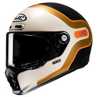 HJC V10 - Grape Gold / Orange