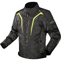 LS2 Sepang Textile Jacket - Black / Grey / Hi Viz Yellow
