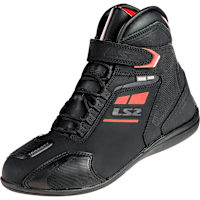 LS2 Garra Waterproof Boots - Black / Red