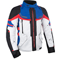 Oxford Rockland Textile Jacket - Arctic / Black / Red