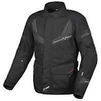 Macna Rancher Textile Jacket - Black / Grey