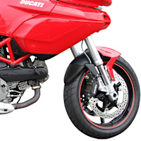 Pyramid Extenda Fenda Matt Black - Ducati Multistrada 1000 DS