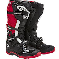 Alpinestars Honda Tech 7 Enduro Drystar Boots - Black / Bright Red