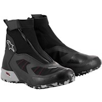 Alpinestars CR-8 Gore-Tex Shoes - Black / Mid Grey / Bright Red
