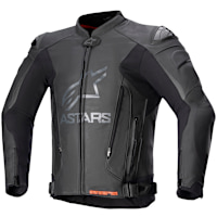 Alpinestars GP Plus V4 Leather Jacket - Black / Black