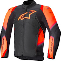 Alpinestars T-SP 1 V2 Waterproof Jacket - Black / Red Fluo