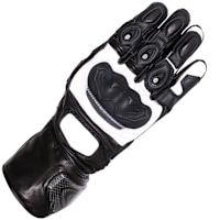 Weise Long Race Rennen Gloves - Black / White