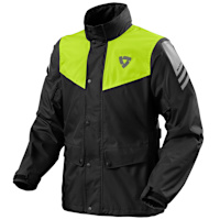 Rev'it Nitric 4 H2O Waterproof Jacket - Black / Neon Yellow