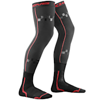 EVS Fusion Knee Brace Liner / Sock Combo Adult - Black / Red
