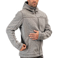 Klim Bighorn Canyon Wool Fleece Hoodie - Monument Heather