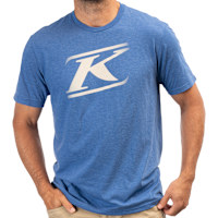 Klim Drift Tri-Blend T-Shirt - Royal Frost / Peyote