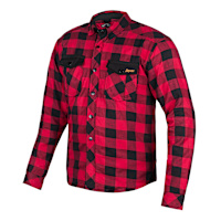 Broger Alaska Textile Shirt - Red / Black