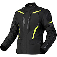 Ozone Tour III Textile Jacket - Black / Fluo Yellow