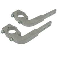 Barkbusters Spare Part - Two Clamp Assemblies (MX)