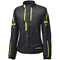 Held Ladies Rainstorm Waterproof Jacket - Black / Fluo Yellow