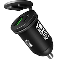 Ultimateaddons 12V 4.8 AMP Dual USB Charger - USB-A / USB-C