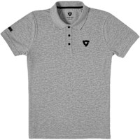 Rev'it Throwback Polo Shirt - Grey